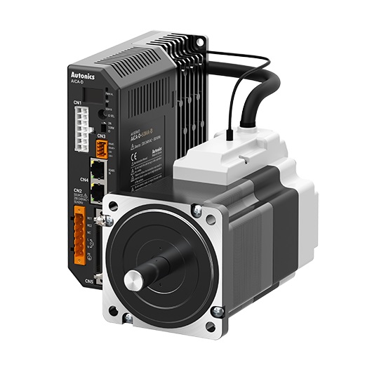 Hệ động cơ bước vòng kín 2 pha loại AC tích hợp bộ điều khiển Autonics AiCA-86LA-B